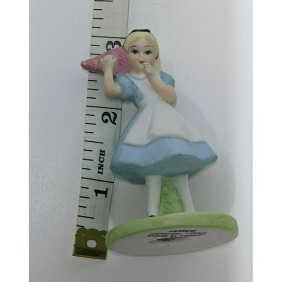 Vintage Walt Disney Alice in Wonderland Ceramic Figure Disney 1992 Taiwan HTF - Picture 4 of 4
